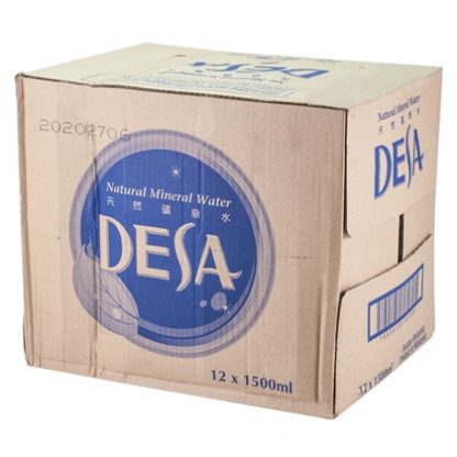 Desa Mineral Water 1.5L carton 12